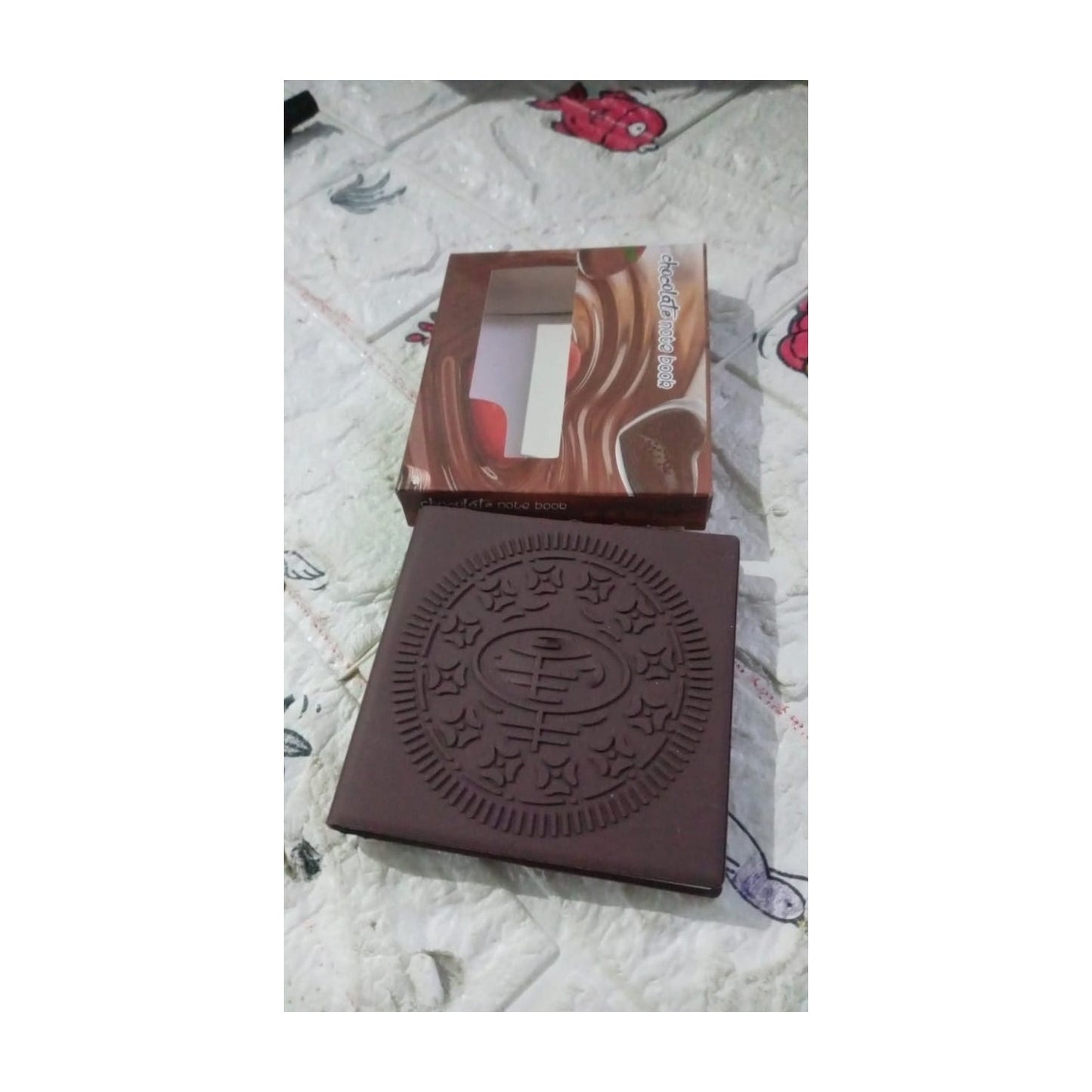 Chocolate Diary Notebooks Original Chocolate Smell Writing Practice Book Early Learning Copybook Premium Chocolate Book ( 1Pc Book )