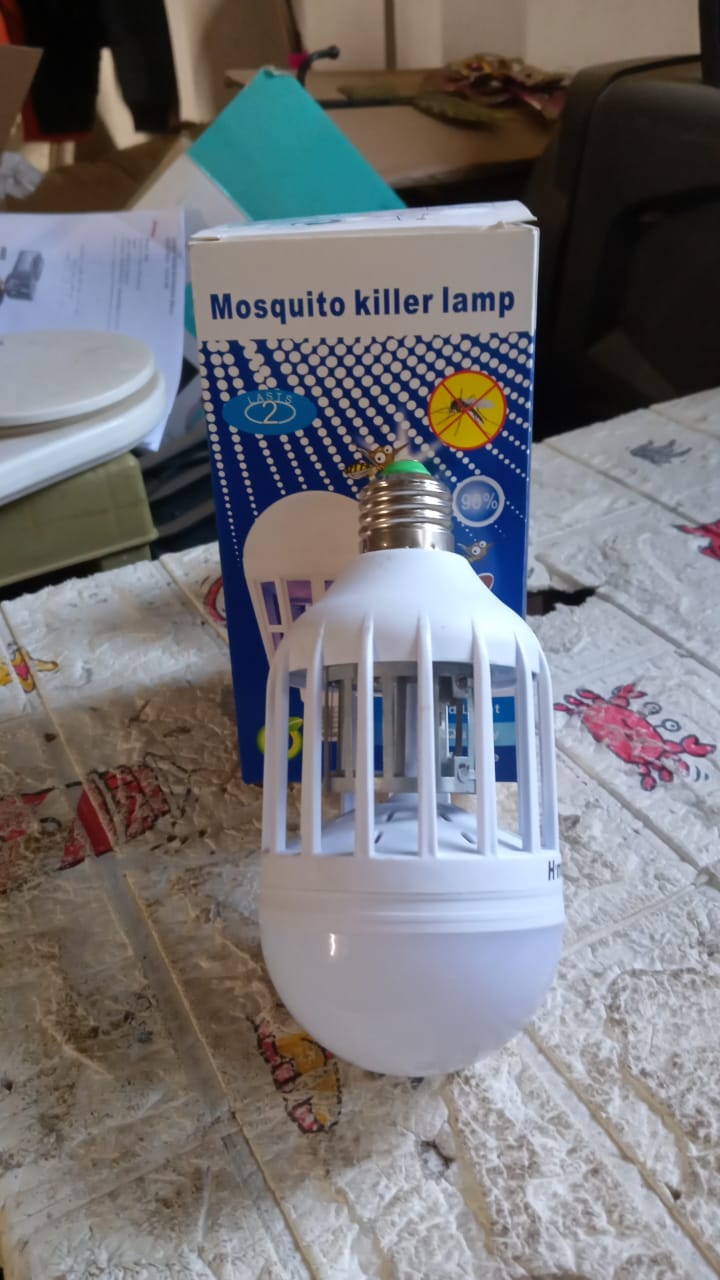15W Mosquito Killer Lamp E27 Summer Moths Flying Insects Led Zapper Mosquito Killer Lamp Light Bulb Household