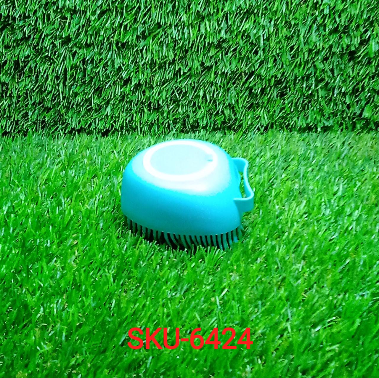 6424 Silicon Massage Bath Brush Hair, Scalp & Bathing Brush For Cleaning Body