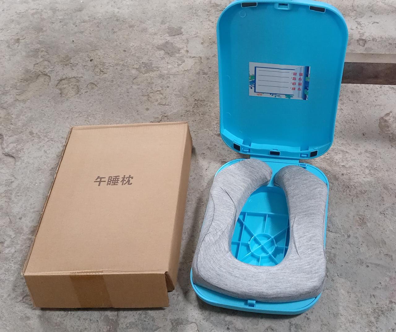 Soft Nap Doughnut Pillow | Foldable Kids Head Desk Pillow | Slow Rebound Desk Nap Pillow Easy to Carry for Office, School, Library, Outdoor