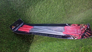 BBQ Tandoor Skewers Grill Sticks for Barbecue (Pack of 12)