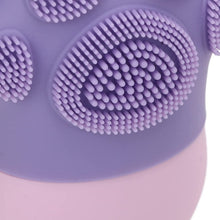 1226 Non Slip Silicone Face Ice Cubes Easy Grip New Unique Shape ice Roller Base Reusable for Beauty  ( 1 pc ) 