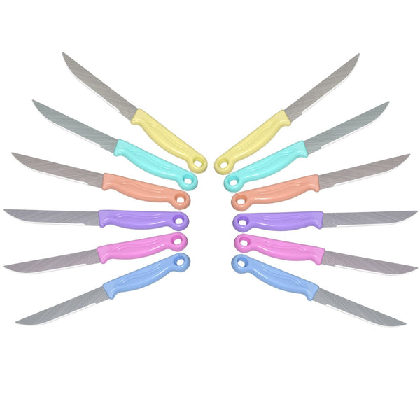 2551 Multipurpose Top Kitchen Knife for Home and Restaurant (12Pcs Set) 