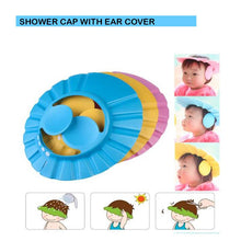 0378 Adjustable Safe Soft Baby Shower cap Sai Krupa Emart