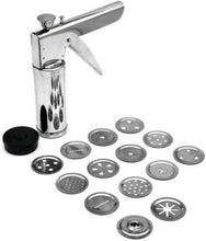 2327 15 in 1 Stainless Steel Kitchen Press with Different Parts 