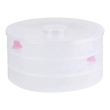 093 Plastic 3 Compartment Sprout Maker, White Sai Krupa Emart