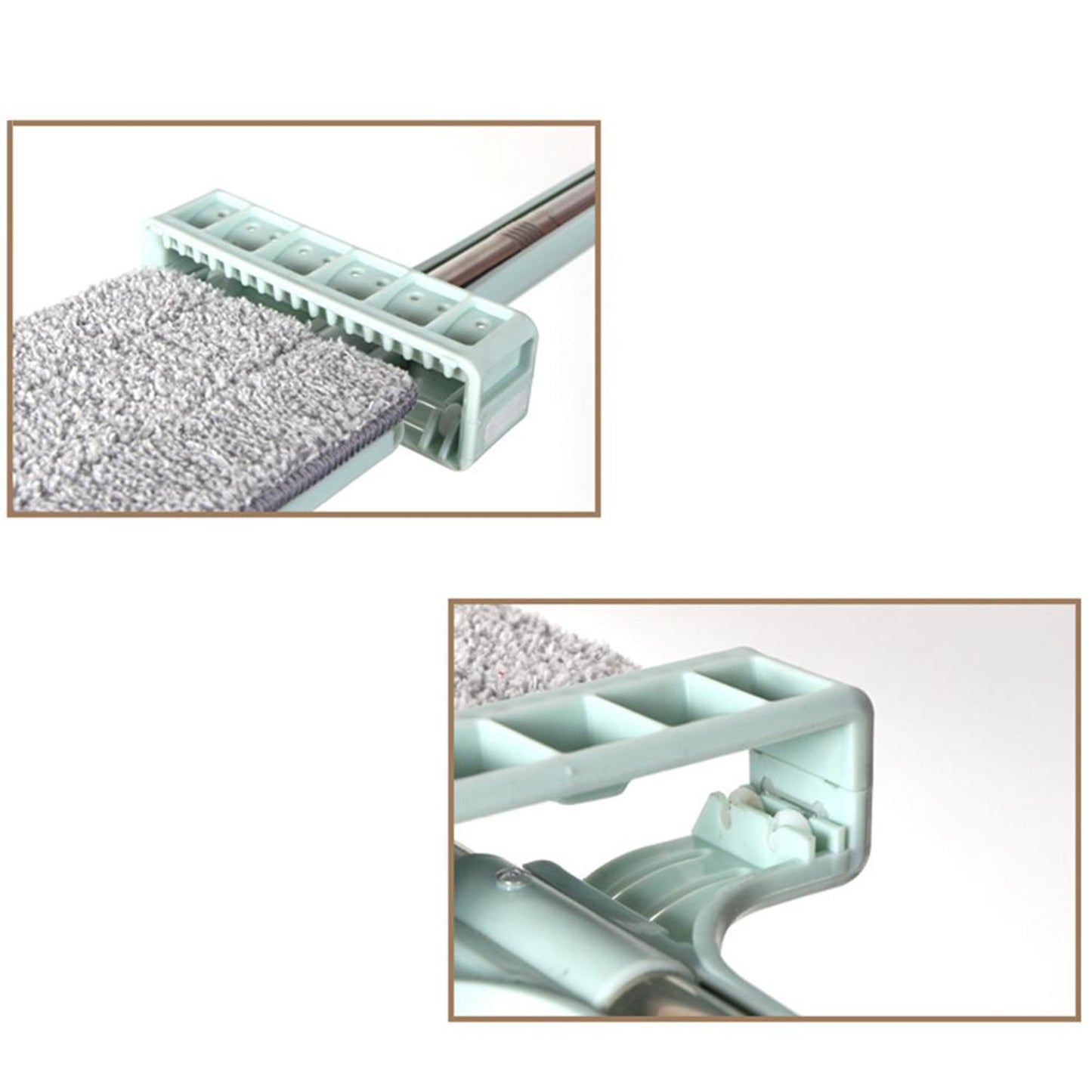 4633 360Degree Rotation Flat Mop Floor Cleaning Microfiber Squeeze Mop Floor Clean. 