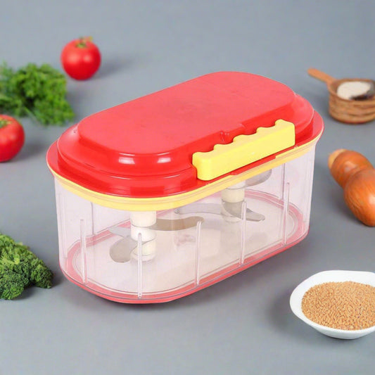 0071 Plastic Vegetable Chopper  (1000 ml) Sai Krupa Emart