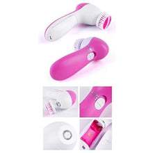 340 -5-in-1 Smoothing Body & Facial Massager (Pink) Sai Krupa Emart