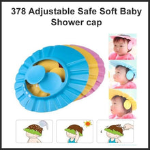 0378 Adjustable Safe Soft Baby Shower cap Sai Krupa Emart