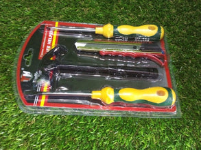 9029 4 Pc Helper Tool Set used while doing plumbing and electrician repairment in all kinds of places like household and official departments etc. 