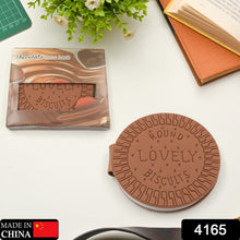ROUND BISCUITS DIARY NOTEBOOKS ORIGINAL BISCUITS SMELL WRITING PRACTICE BOOK EARLY LEARNING COPYBOOK PREMIUM BISCUITS BOOK ( 1PC BOOK / Black)