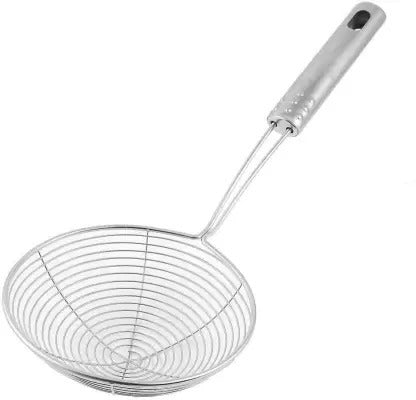 2357 Round Stainless Steel Deep Fry /Mesh Strainer 