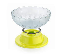 2459 Absolute Plastic Round Revolving Fruit and Vegetable Bowl 